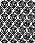 Victorian Damask BLACK SP-18