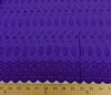 Eyelet Embroidery Purple EL-18