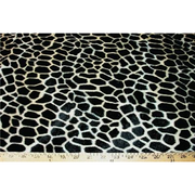 Velboa Animal Skins Fur Giraffe Brown