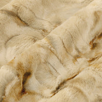 Soft Cuddle Fur TIE DYE RABBIT BEIGE SF-23