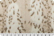 Soft Cuddle Fur SIBERIAN LEOPARD CREAM SF-25