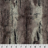 Soft Cuddle Fur MOUNTAIN FOX PEWTER/BEIGE SF-30