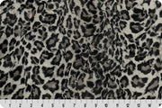 Soft Cuddle Fur LEOPARD STEEL SF-34