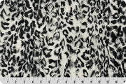 Soft Cuddle Fur JAGUAR WHITE BLACK SF-37
