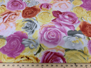 Anti Pill Roses Fleece A22
