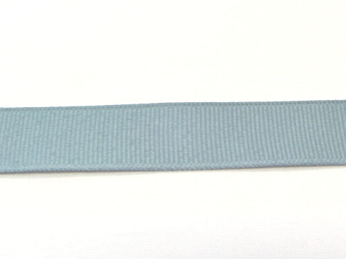 Grosgrain Ribbon 1 Inch Solid Color Light Silver #009 Double Sided
