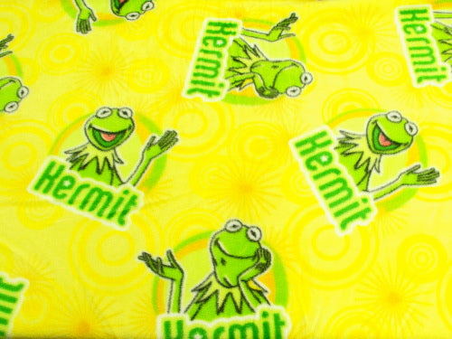 Premium Anti-Pill Kermit The Frog Fleece B237