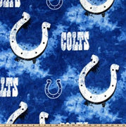 Anti Pill Indianapolis Colts Fleece B255 LAST PIECE MEASURES 35 INCHES