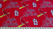 Anti-Pill St. Louis Cardinals Fleece B415 "LAST PIECE MEASURES 1 YARD 27 INCHES"