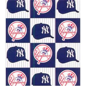 MLB New York Yankees Breast Cancer Awareness Fabric 58 