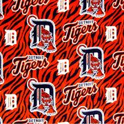 Premium Anti-Pill Detroit Tigers Fleece B557 "LAST PIECE MEASURES 1 YARD 35 INCHES"
