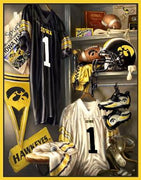 Anti-Pill Iowa Locker Room Fleece Panel B598