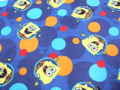 Anti-Pill Sponge Bob Fleece B59 