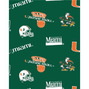 Premium Anti-Pill Miami, University Of Fleece B677