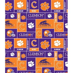 Premium Anti-Pill Clemson University Fleece B679