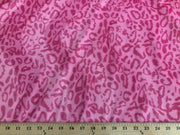 Velboa Animal Skins Fur Baby Leopard Pink NEW LOT