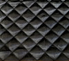Black 1-1/2 Quilted Satin