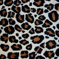 Jaguar Minky Cuddle Fur BROWN BLACK TAN