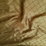 SWATCHES Embroidered Pintuck Silk Dupioni 50"