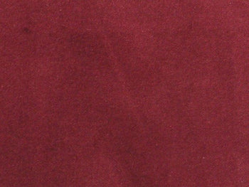 100% Cotton Med/Light Weight Velvet BURGUNDY