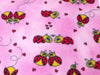 Premium Anti-Pill Lady Bugs Pink Fleece C157