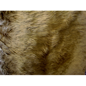 Long Pile Shaggy Fur CAMEL