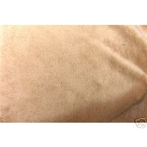 Stretch Ultra Soft Cuddle Fur 1/8" Pile CAMEL