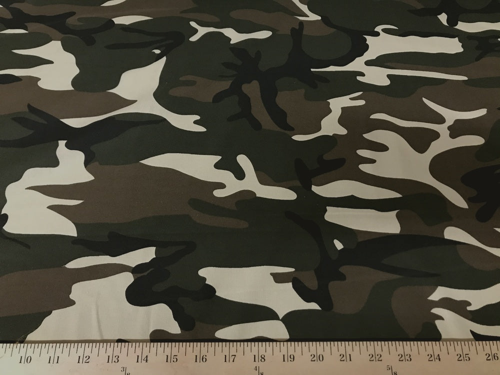 100% Cotton Sheeting Army Camouflage
