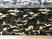 Army Camouflage Cotton Jersey Knit CP-1