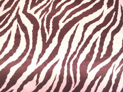 SWATCHES Zebra Charmeuse Satin