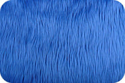 Long Pile Shaggy Fur COBALT