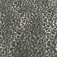 Velboa Animal Skins Fur Small Brown Spotted Leopard