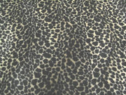 Velboa Animal Skins Fur Small Brown Spotted Leopard