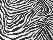 Large White Zebra Spandex SP-41