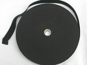50 Yard Roll Black 1-1/2" Elastic