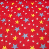 Stars Red Fleece 329