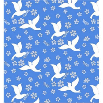 Premium Anti-Pill Doves Of Peace Fleece 580