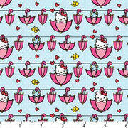 Hello Kitty Umbrella Blue Cotton HK-32