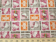 Hello Kitty Peace & Love Pink Multi Cotton HK-4