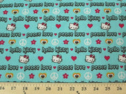 Hello Kitty Peace Aqua Cotton HK-8