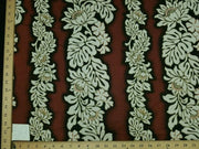 Rust Monstera Hawaiian Floral Cotton HP-517