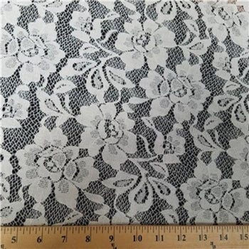 Rose Stretch Lace Ivory SL-73