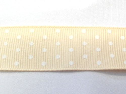 5/8" Grosgrain Ribbon W/Dots