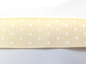 5/8" Grosgrain Ribbon W/Dots