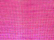 Large Hologram Confetti Dot Sequins FUCHSIA