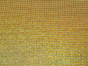 Large Hologram Confetti Dot Sequins YELLOW GOLD