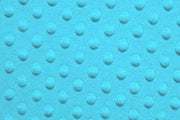 Minky Dimple Dot Fur LIGHT TURQUOISE