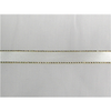 3/8" Gold Metallic Edge Satin Ribbon