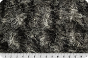 African Mongolian Fur Gray/Black MF-44