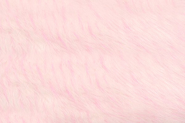 White Pink Feather Fur MF-5